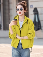 2025秋装新款简约时尚休闲女装外套，女装短外套，歌伊格美