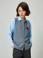 2025年秋季新款一帆顺风马甲，女装针织衫/毛衣，邦太羊绒