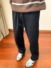 A178XK432P45秋冬季拼接休闲卫裤，男装休闲裤，电商A178