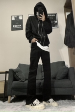 主推货足渐变修身大码微喇毛边牛仔裤K860-K861-K866-P50，男装牛仔裤，星座205