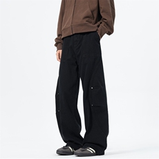 弯刀牛仔裤男vintage水洗做旧长裤百搭拖地裤子A080-9002-P55控78，男装牛仔裤，电商A080