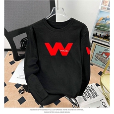 1506-1/M2-W1字母毛衣/P39安克拉红色毛衣男款冬季英本命年打底衫，男装T恤，星座1506-1