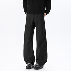 美式户外褶皱设计冲锋裤男防风徒步登山裤子防水耐磨CF157-P50，男装休闲裤，星座310A-4