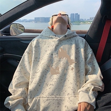 60克重磅车景扎染华棉连帽卫衣【有货】DSC403A-HMY25299ZR-P65，男装卫衣，电商C403A