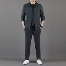 AFW188111215加厚毛料精品男士运动套装三件套主题长期款稳定，女装套装/套裙，钱塘207-3