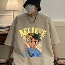 麂皮绒短袖t恤男大码半袖男JD82271-P25，男装T恤，电商A040