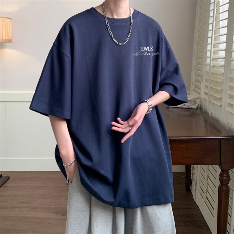 230g重磅纯棉!夏季短袖t恤男半袖男NT142-P25,男装T恤,电商B367