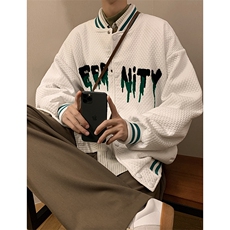 新款冬季男加厚银狐绒织外套WT2415常规P75加绒-P100控168，男装夹克，星座717