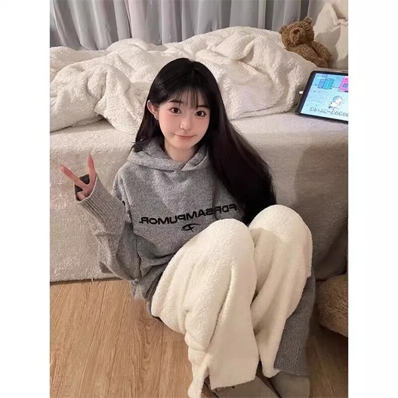 MY244-高街复古风连帽杉设计感拼接宽松版针织毛衣-网络图,男装针织衫/毛衣,星座1002-2