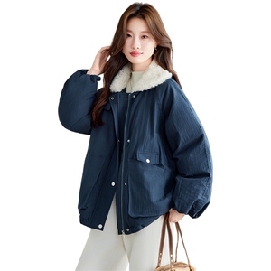 2025冬装新款时尚潮流派克羽绒服图片