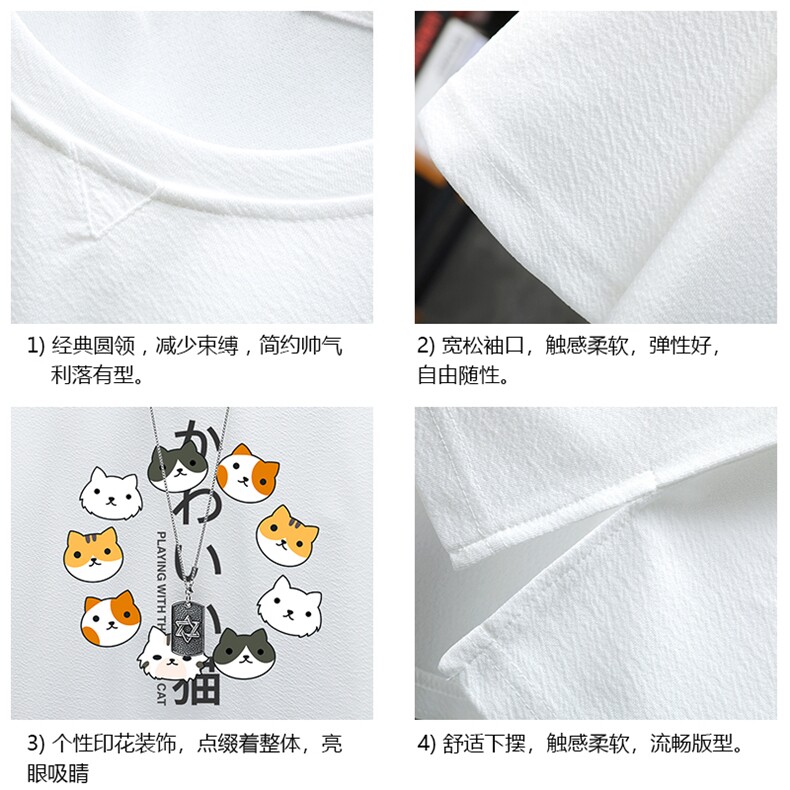 Q11215-P30春夏季七分袖t恤男大码五分袖男短袖中袖展架,男装T恤,电商A040A