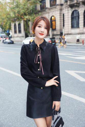 早春新款衬衣，精致，女装，米娜·丹怡