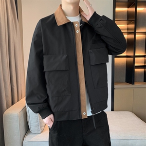 现货 春季新款工装夹克男飞行员美式上衣外套A02513-P75图片