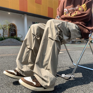 XZ616 秋季新款直筒工装裤百搭休闲裤 TY01 P45控58图片