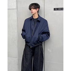 美式复古飞行夹克外套男潮牌高级感翻领短款棒球服J633，男装夹克，星座1116A（原606A-3）