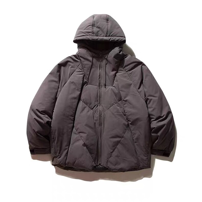 加绒加厚冬款男女连帽棉衣保暖面包服宽松外套MY2467P105,男装棉衣,星座1013-1