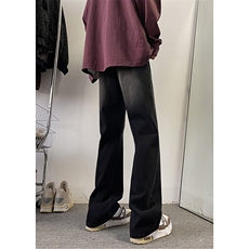 美式ins高街hiphop微喇重工艺水洗复古蓝牛仔裤货号K2322-1P60，男装牛仔裤，电商A063