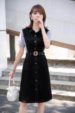 现货供应：天丝面料连衣裙M一XXL，女装连衣裙，拉思维加丝