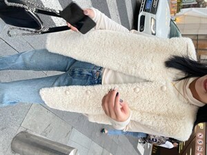 皮毛一体马甲图片