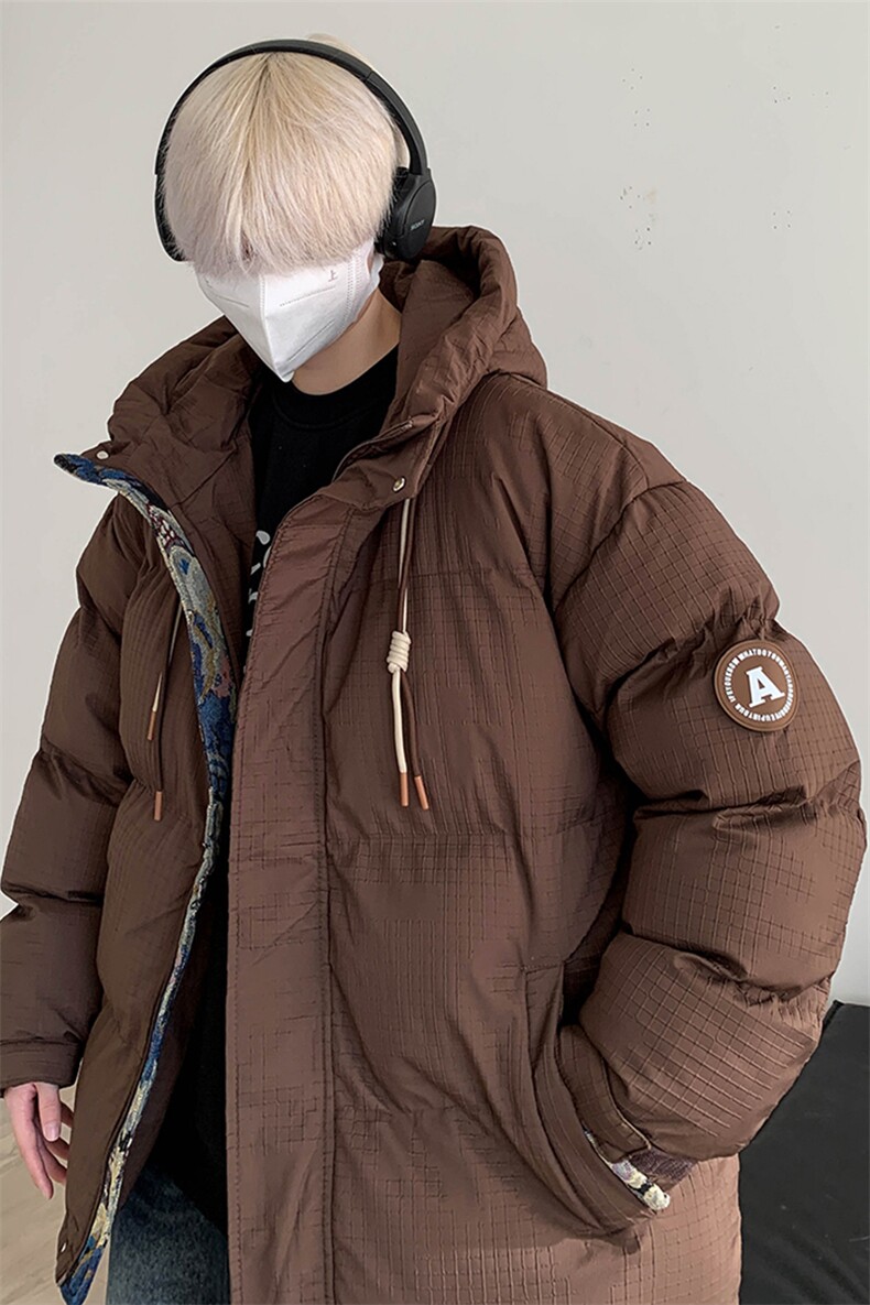 棉服男2025冬季新款宽松休闲连帽棉衣外套2399特P90控148,男装棉衣,电商A309