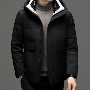 男装90%羽绒服保暖2023冬季青年连帽加厚休闲外套 JZX6807-P255图片