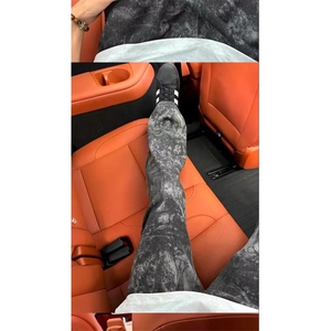 水墨扎染迷彩牛仔裤男款美式高街vibe弯刀裤子修身直筒微喇脏脏裤图片
