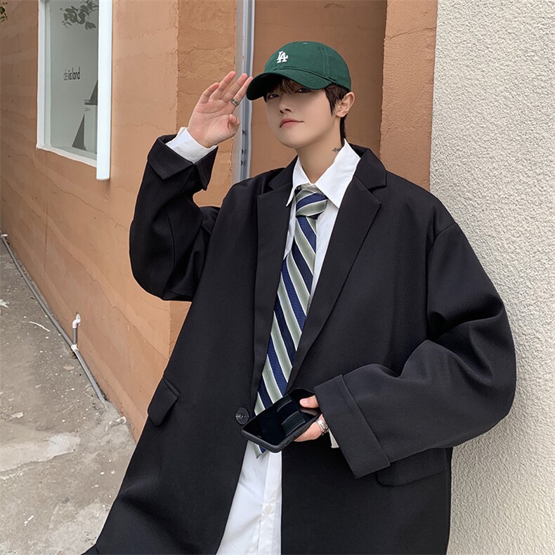 XZ213-19XZ08-P88控108港风大码oversize痞帅休闲西装痞帅外套,男装西服套装,星座213