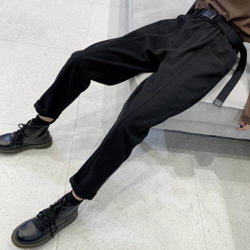 【现货】冬款韩版休闲毛呢哈伦裤，女装，淳·清衣社