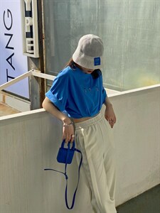 夏季百搭款 素T 小挂件T图片