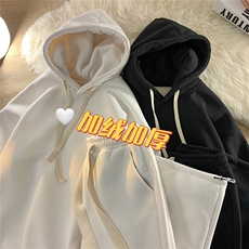 8XL-M羊羔绒卫衣套装男裤子两件套加肥加大码TZ301-P120控148，男装休闲套装，电商D206-1