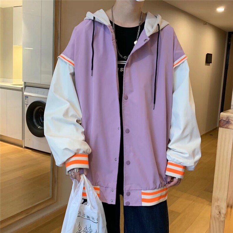 潮流夹克潮男春季连帽外套J150P55,男装夹克,星座1116-2