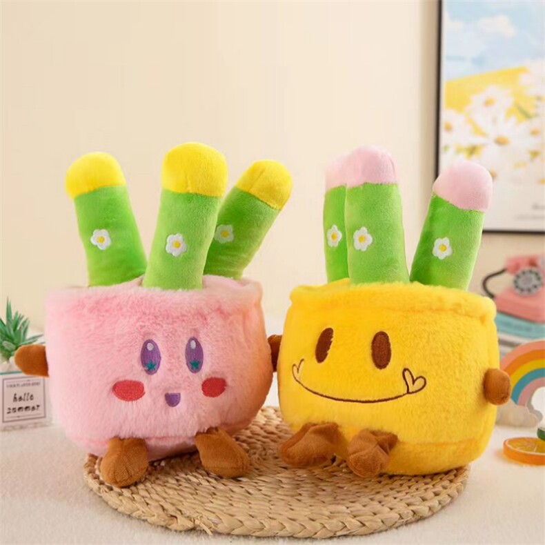 水果花盆，海宾毛绒玩具