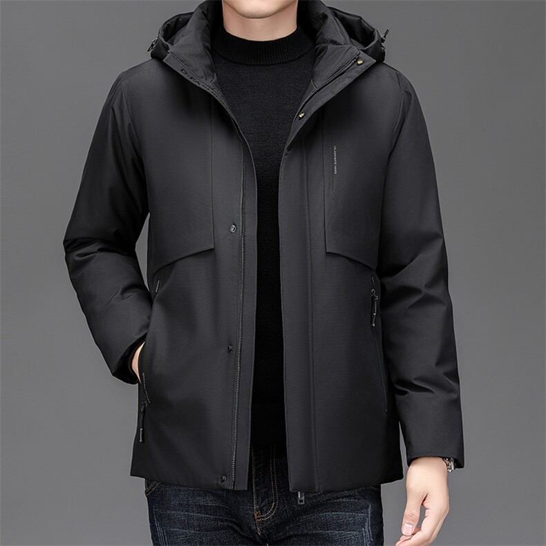 NN6301钱塘2020-3商务休闲简约冬季厚款中年男士羽绒服P205,男装羽绒服,钱塘207-3