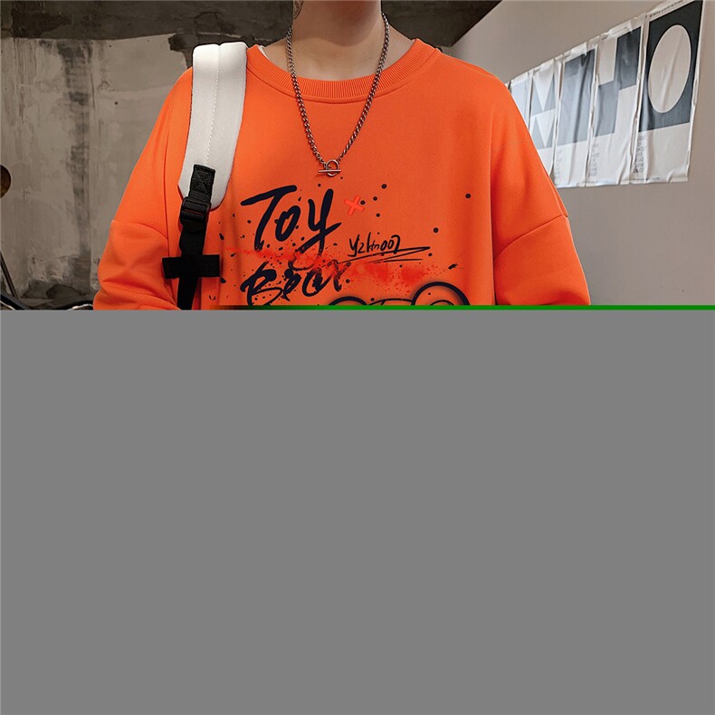 1港风日系中性情侣大码休闲运动潮流套头卫衣男士外套7632P28控38,女装短外套,星座226-2