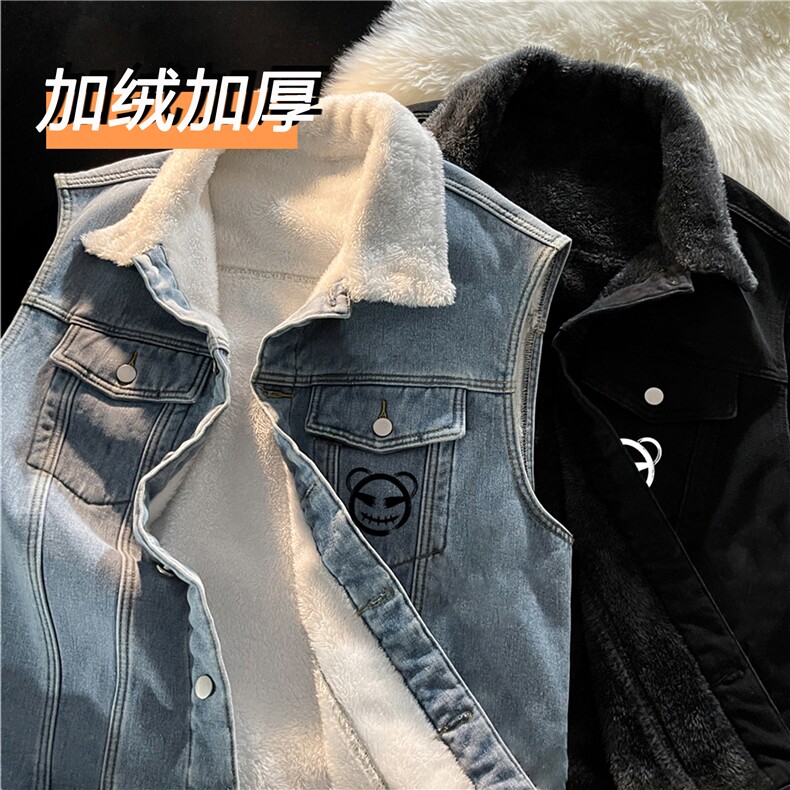 MJ221J-p68-限价98M-5XL抖音情侣棉马甲男外穿大码羊羔毛cityboy,女装马甲,星座116