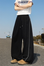 春季新款2025辑明线休闲潮流卫裤男宽松直筒裤子-A1991TP45控88，男装休闲裤，电商B241