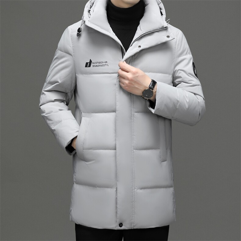 羽绒服男士新款秋冬季宽松休闲中青年保暖连帽外套FF2338-P255,男装羽绒服,星座1105-3