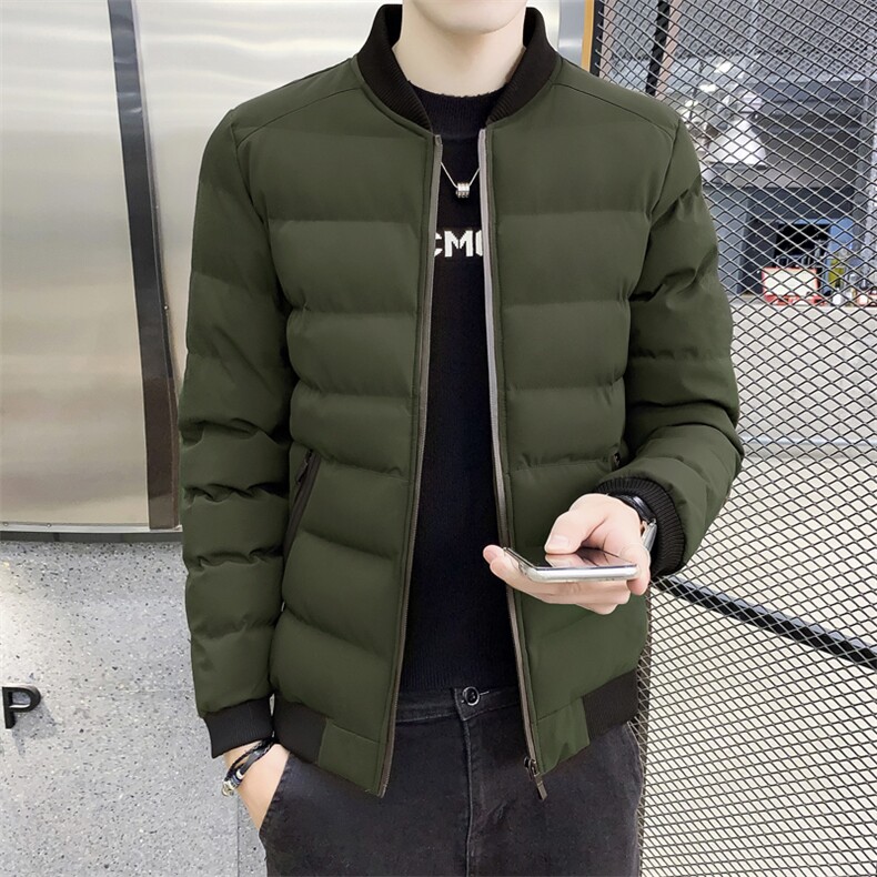 2020冬装新款男潮大码立领棉衣男百搭棉服外套 A438-512图片