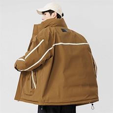 冬季户外棉衣青少年男士情侣工装棉服外套，男装棉衣，星座1206（原A206）