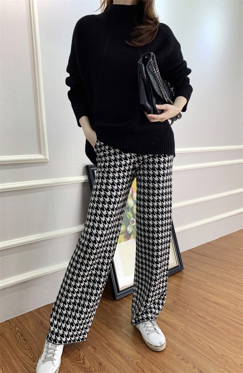 复古慵懒风毛衣女秋冬季宽松休闲针织衫上衣,女装羊毛衫,思途羊绒