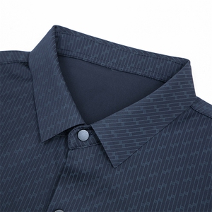 衬衫男长袖2023春秋季新款中年男士商务休闲纯色衬衣薄款男装图片