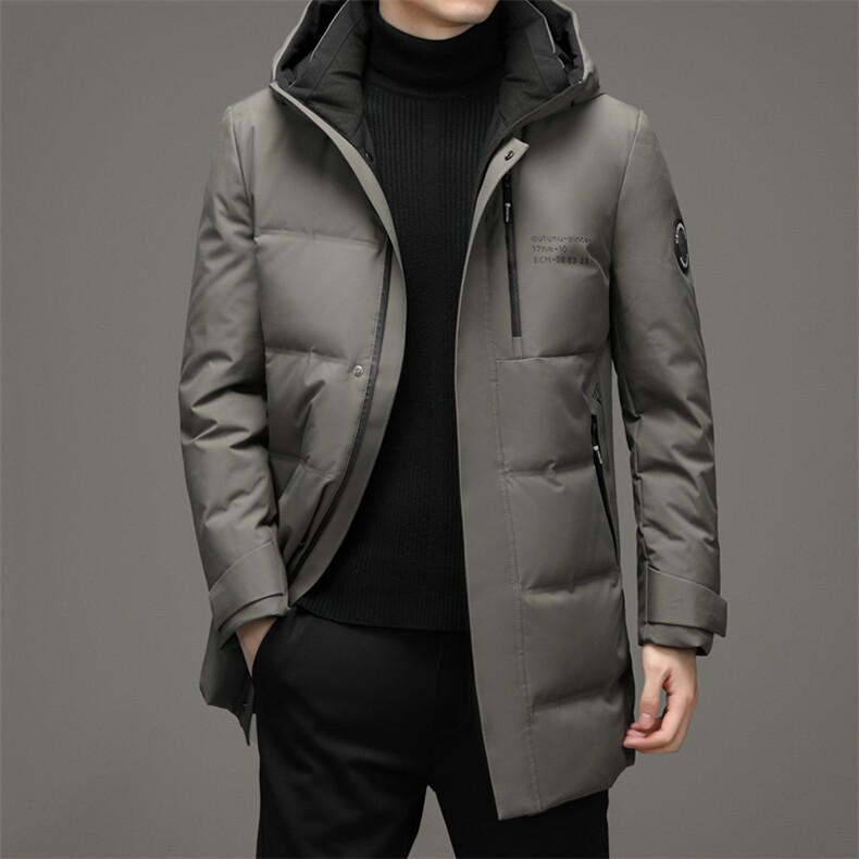 BZY2297钱塘2020-3冬季羽绒服白鸭绒防寒保暖外套加厚P285,男装羽绒服,钱塘207-3
