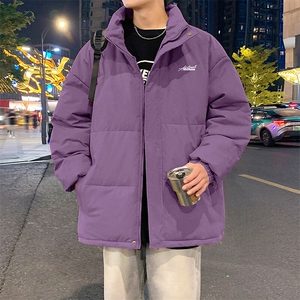 现货 抖音得物可供视频 冬季三防加厚羽绒棉衣外套面包棉服 81134图片