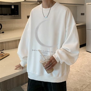 华夫格卫衣圆领卫衣男大码长袖t恤男外套 HW76349-P30图片