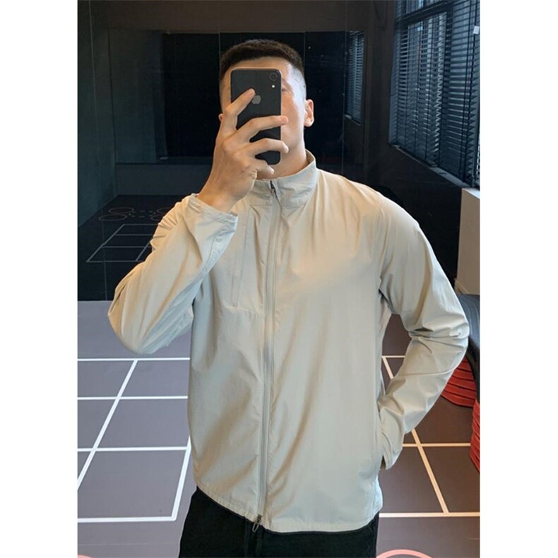 春夏款高品质冰感速干防晒服男女休闲户外运动外套透气机能风夹克图片