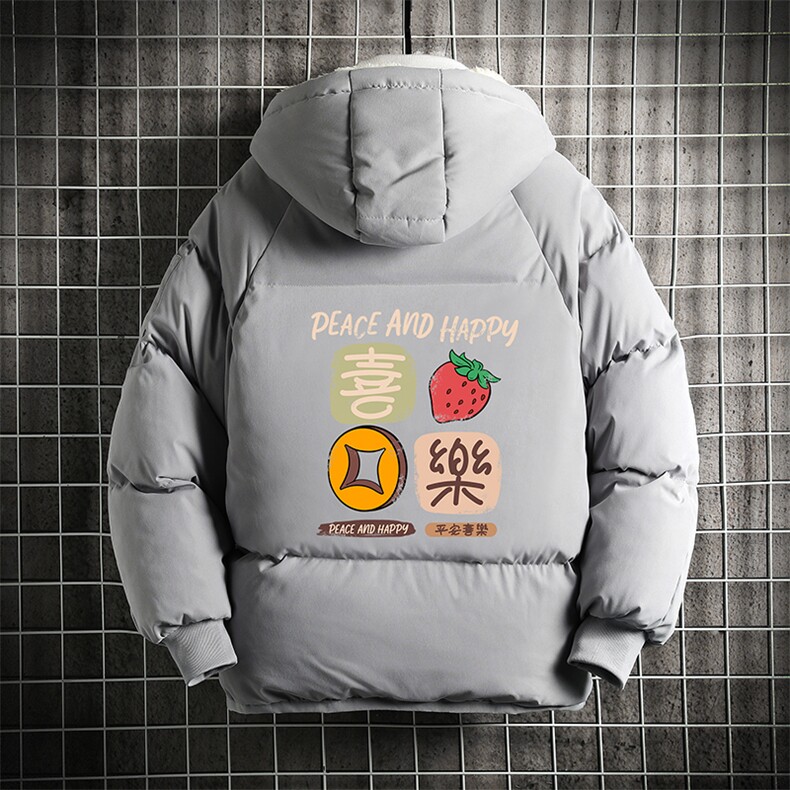 控128加绒面包服男大码羊羔毛棉衣男MY16322-P100,男装棉衣,电商A040A