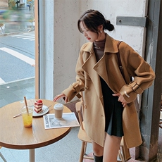 【现货!】2025冬季新款加厚韩系毛呢外套2C037929P165K248，女装毛呢外套，2C037