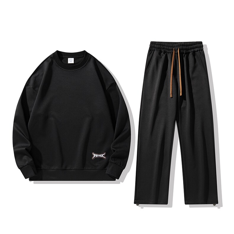 新款男大斜纹面料韩系校园风套装白底平铺TZ2603-P90控138,男装休闲套装,星座717