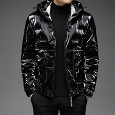 冬季中年男休闲羽绒服男冬季休闲爸爸冬装连帽外套BJY08189-P190，男装羽绒服，电商B212（原钱塘6029）