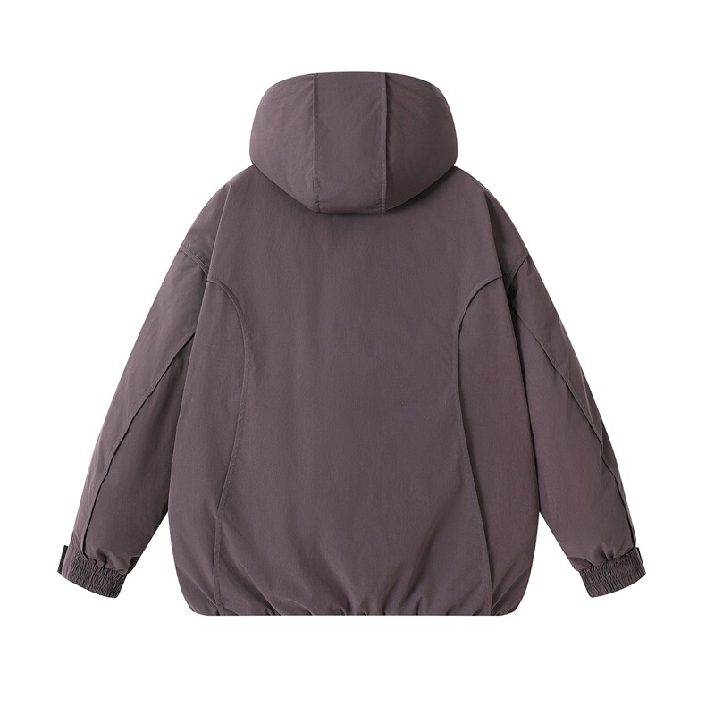 2025冬季新品90白鸭绒连帽羽绒服男外套厚款宽松休闲潮流百搭时尚,男装羽绒服,电商A234